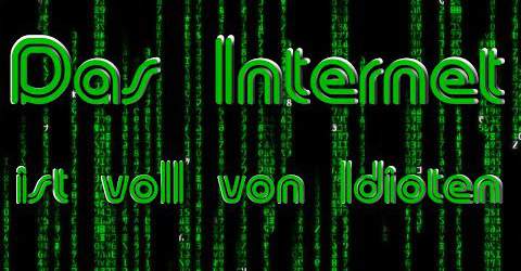 Robin von Youtube – Das Internet (ist voll von Idioten)